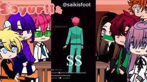 Fandoms react to Saiki.k |Short|?