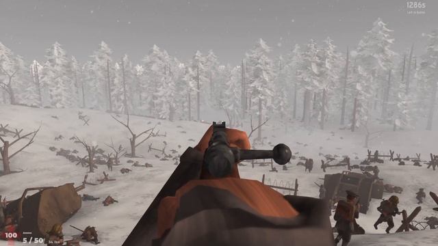 WW1 German TRENCH FORTRESS Charged by 5,000 RUSSIANS!? - Rising Front: Battle Simulator смотреть онлайн