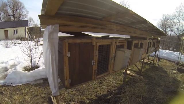 навес для кроликов