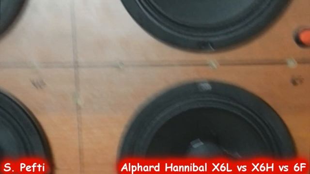 Alphard Hannibal X6L vs X6H vs 6F смотреть онлайн