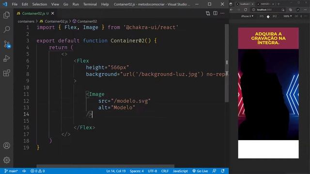 #05 - Como trabalhar com sobreposição de elementos Next.js e Chakra UI смотреть онлайн