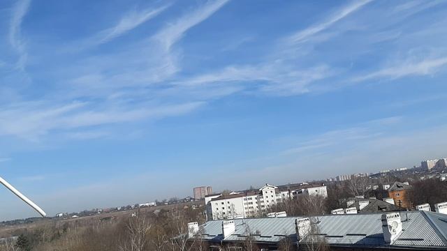 Исчерченное небо в химио трассах. смотреть онлайн