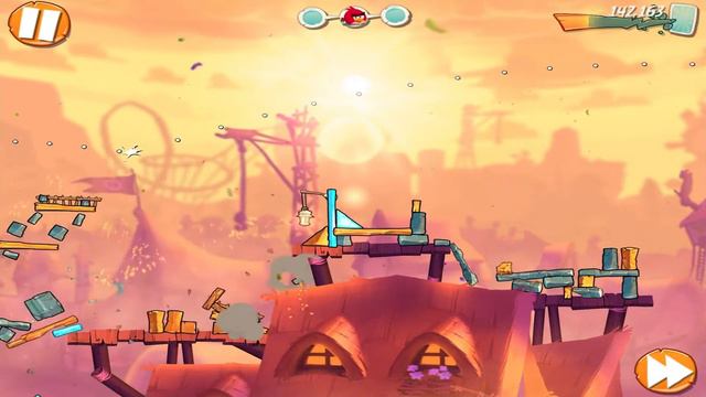 Angry Birds 2 - New Pork City Level 19 - Walkthrough 3 Star смотреть онлайн