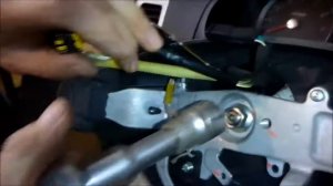 Как снять руль и AirBag на Suzuki Liana, Aerio