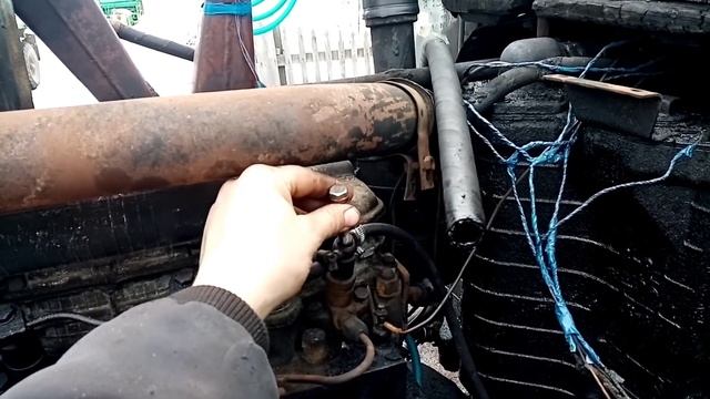 Мтз 52, ремонт по мелочи. Заезд в новую делянку. смотреть онлайн