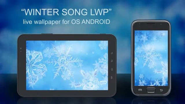 "Winter Song LWP" live wallpaper for os Android смотреть онлайн