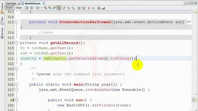 Java Swing Basic GUI Project-part 02 смотреть онлайн