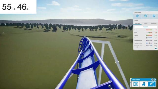 1 MINUTE Wing Coaster VS 1 HOUR Wing Coaster | Planet Coaster Challenge смотреть онлайн