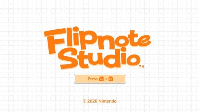 Title Screen - Flipnote Studio (Nintendo Switch) смотреть онлайн