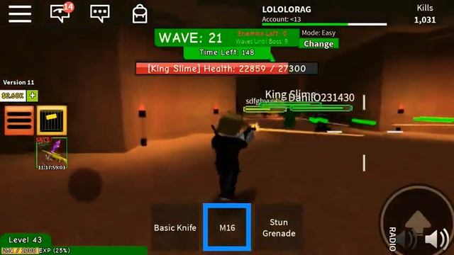 Выживания в зомби апокалипсис в (ROBLOX) смотреть онлайн
