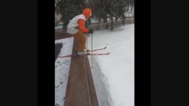 #street #lomonosov university #twintip skis #extreme skis #head skis #fun video смотреть онлайн
