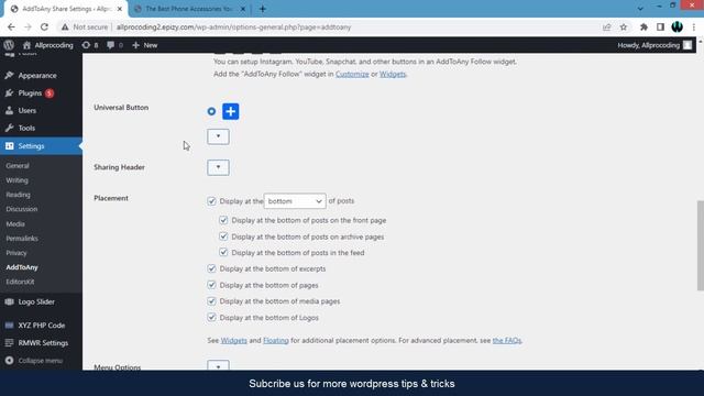 How to add social share icons in WordPress blog | Best social share plugin for WordPress смотреть онлайн