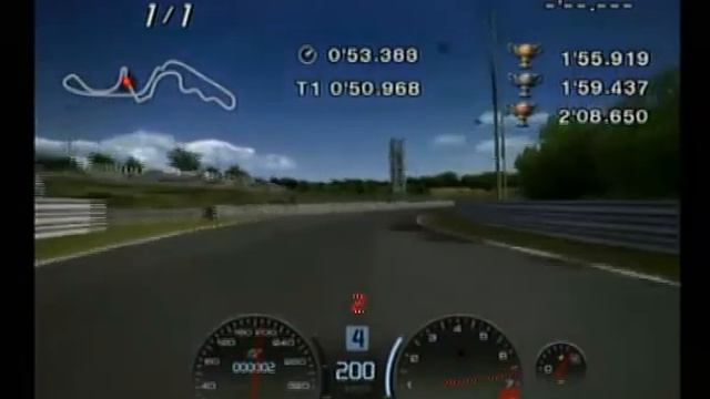 グランツーリスモ4 ライセンスS-12 1'54.703 (On Board Camera) смотреть онлайн