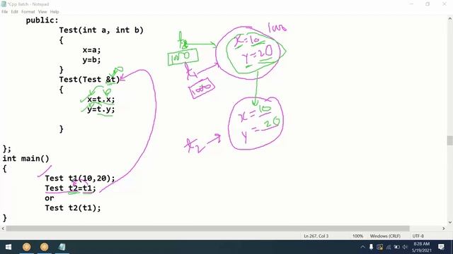 #10 C++ | Copy Constructor in C++ | What is Constructor Overloading смотреть онлайн