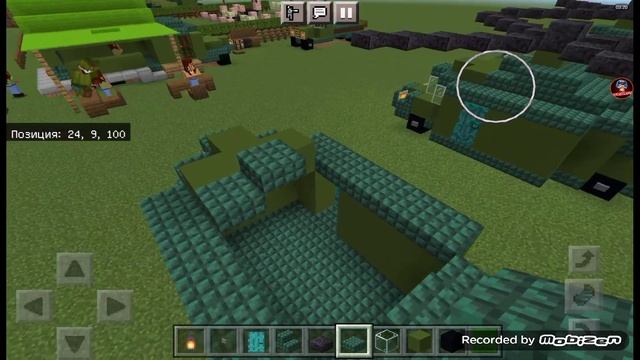 Как построить военный вертолёт Ми-17 в Майнкрафте смотреть онлайн