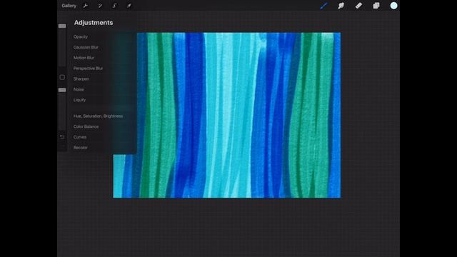 Making a Marble Effect in Procreate :: Bardot Brush смотреть онлайн