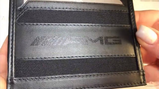 Футляр для кредитных карт MercedesAMG Credit Card Wallet, Black, артикул B66959319 смотреть онлайн