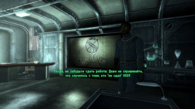 Fallout 3 1 часть. Убежище 101, Мегатонна. смотреть онлайн