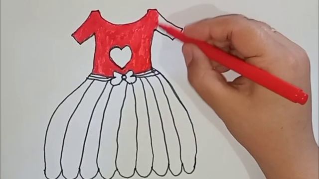 How to draw a shirt for children /как нарисовать рубашку для детей Bolalar uchun kuylak rasmini ... смотреть онлайн