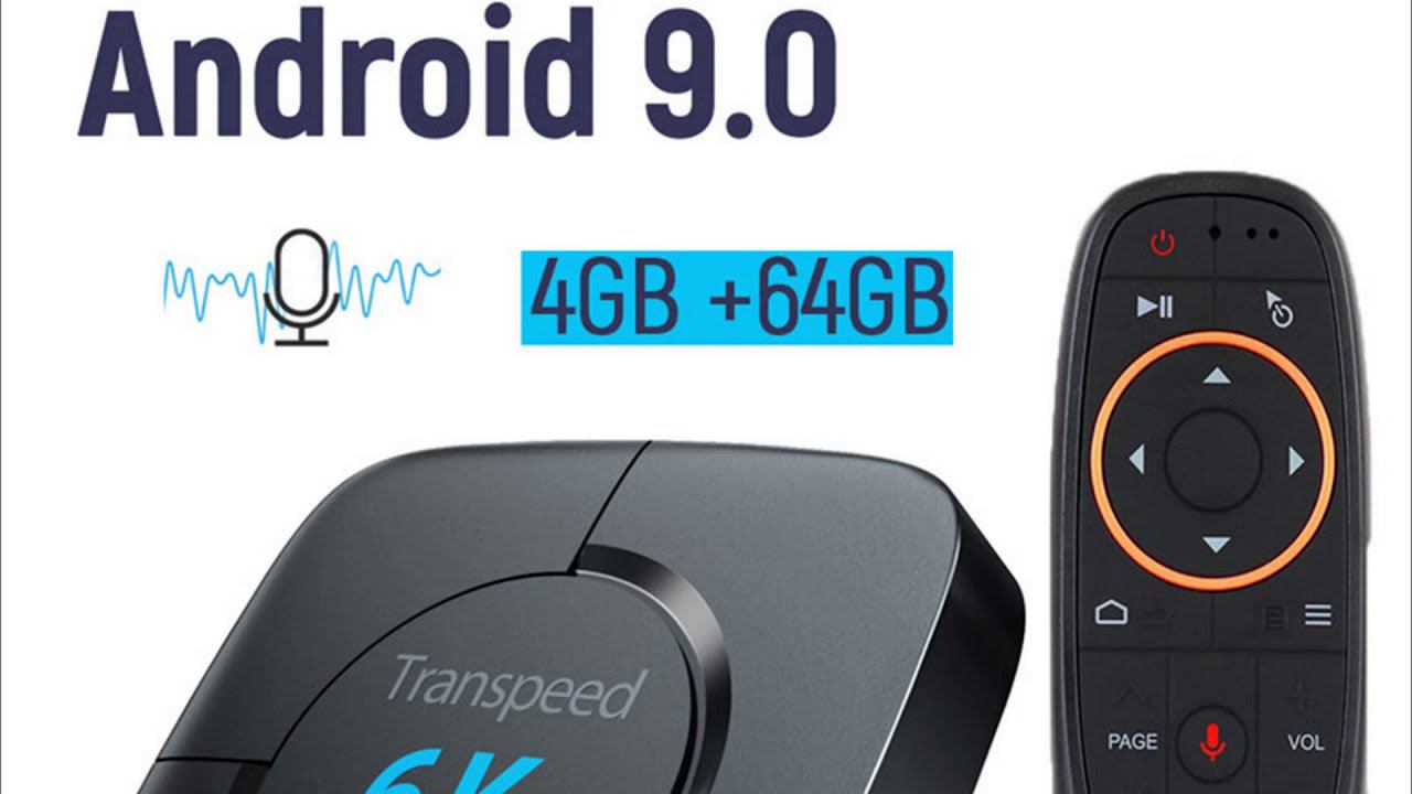 Transpeed 6K 4+64 GB Smart TV Box 4K 3D Allwinner H6 Quad-Core Cortex-A53 1.8GHz, Android 10 смотреть онлайн