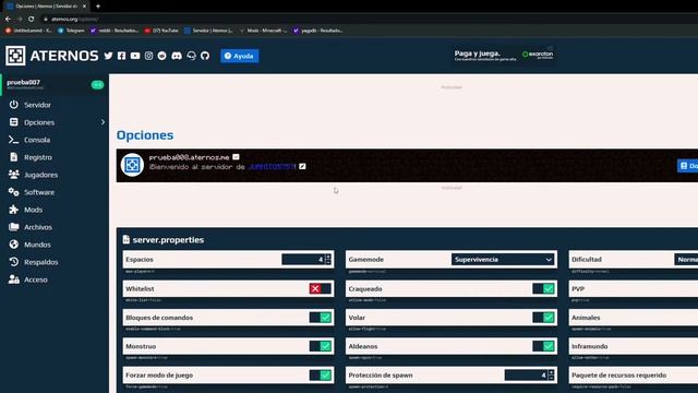 ¡¡¡ERROR AL CONECTAR CON EL SERVIDOR O CAMBIAR DE DIRECCION (ERROR SERVIDOR ATERNOS)!!! смотреть онлайн