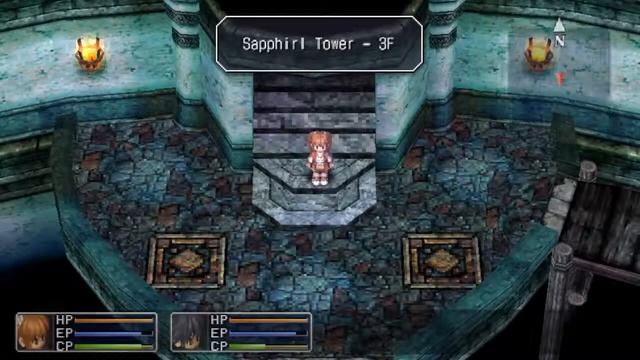 Trails in the Sky Walkthrough #39 - Sapphirl Tower and Sidequests смотреть онлайн