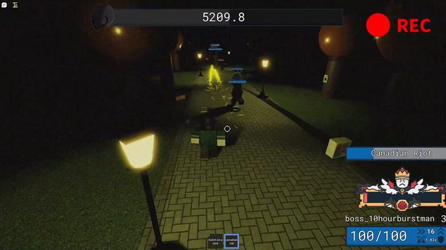 Actually Killing The 10-hour Burst Man In A Public Server.