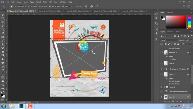Photoshop Yearbook Design Template Part 3 - PSD Buku Tahunan Sekolah Tema Traveling смотреть онлайн