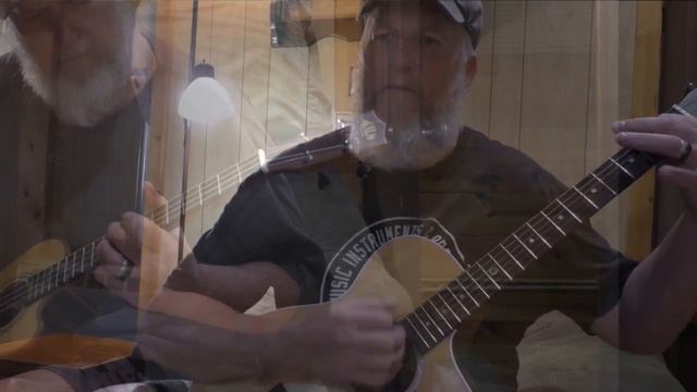 Piano Man, cover, Billy Joel, acoustic guitar and baritone ukelele смотреть онлайн
