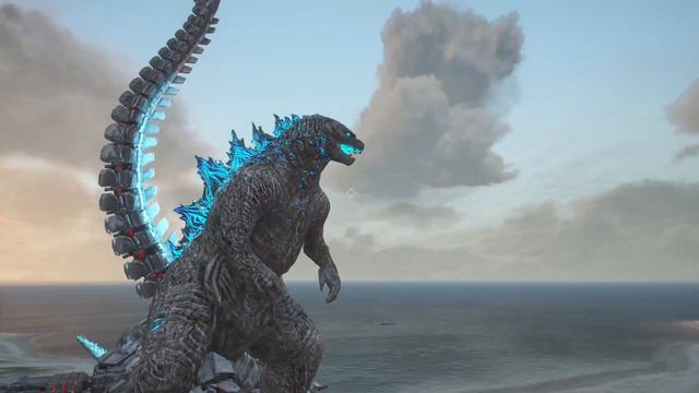 Godzilla, Shin Godzilla, Heisei Godzilla Vs Mechagodzilla And Gigan Team - GTA 5 Mods