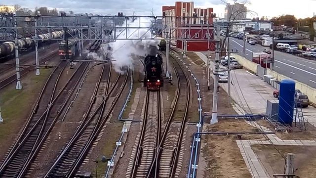 Действующий паровоз в Санкт-Петербурге смотреть онлайн