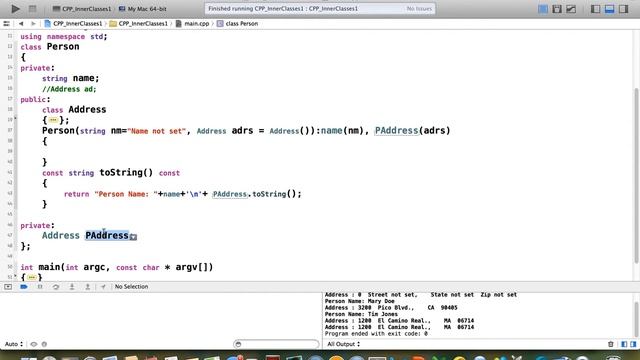 C++ Programming, Nested or Inner Classes - Video 1 смотреть онлайн