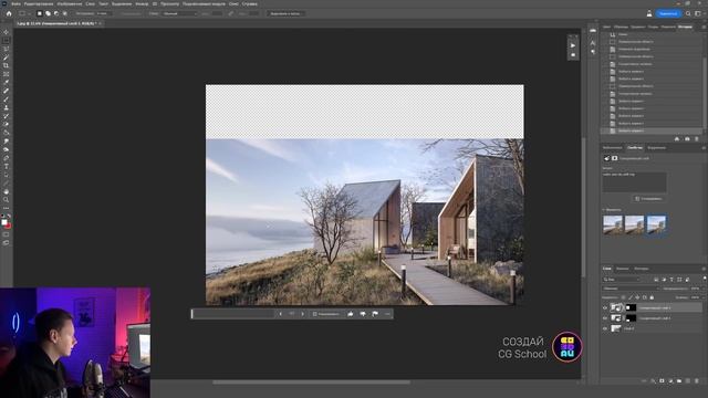 НОВЫЙ ФОТОШОП - Generative Fill в Adobe Photoshop смотреть онлайн