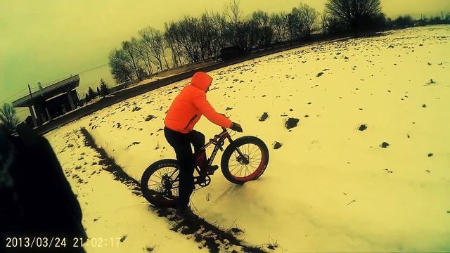 MTB Bicycle Amauter free ride 1.5 Зимнее скольжение на велосипеде׃ Часть 1 Winter. смотреть онлайн
