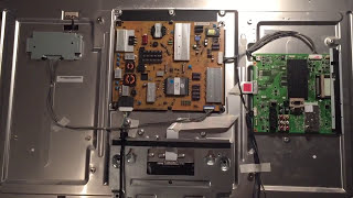 Ремонт материнской платы телевизора LG 42LV3700 ZC. Пропайка процессора. смотреть онлайн