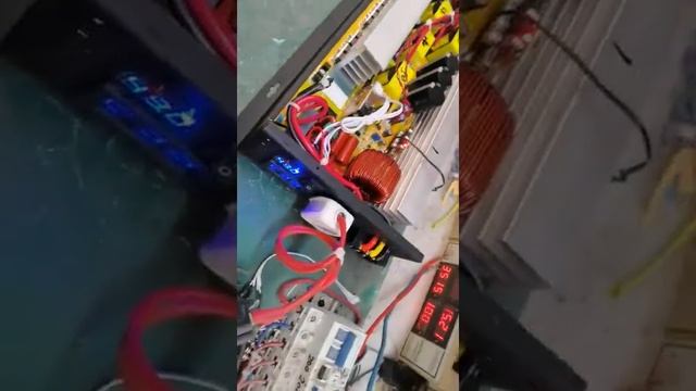 WZRELB 3500W pure sine wave inverter 48v to 240v 50hz, full power test, clean waveform смотреть онлайн