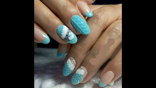 САМЫЙ КРАСИВЫЙ ЗИМНИЙ МАНИКЮР : топ 50 / Тренды /  Manicure