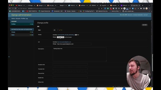 Django Tips: How to Create an Advanced Profile Model from the User Model смотреть онлайн