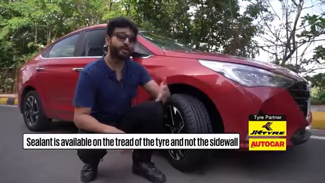 JK PUNCTURE GUARD TYRE | AUTOCAR смотреть онлайн