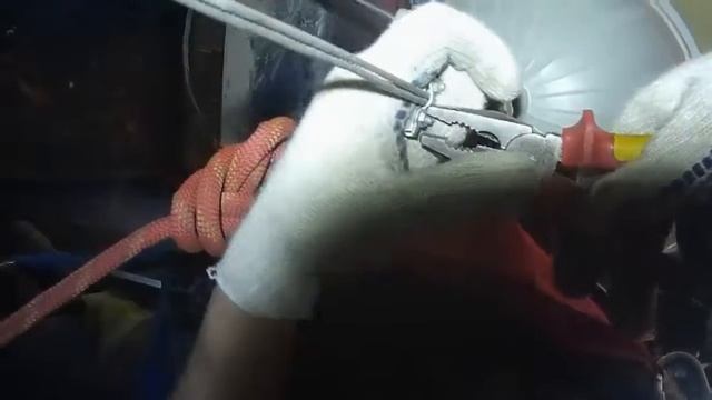 Демонтаж и монтаж фонарей. Часть 1. | Промышленный альпинизм смотреть онлайн