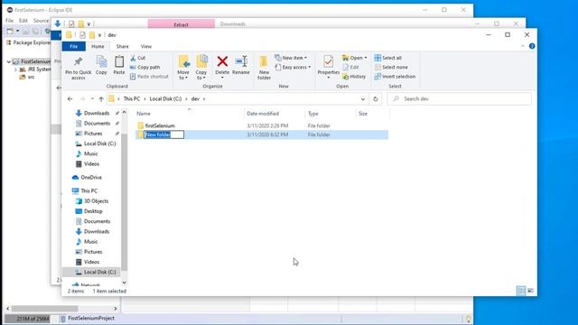 Create First Selenium Project - Download and configure selenium Webdriver with Eclipse смотреть онлайн