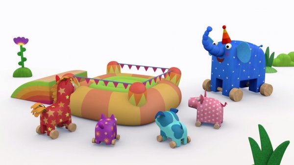 Деревяшки, 6 серия. Батут