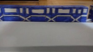 движение поездов на станции метро Московская.Бумажное Нижегородское метро