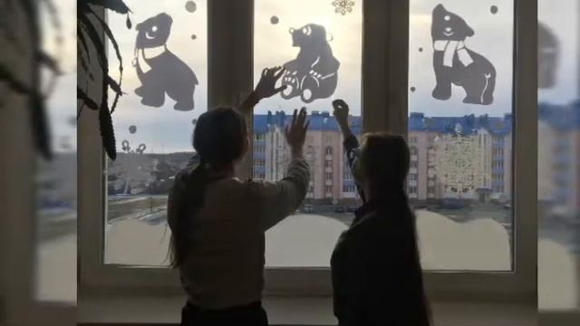 Акция "С Новым годом!" (украшение классов к Новому году) смотреть онлайн