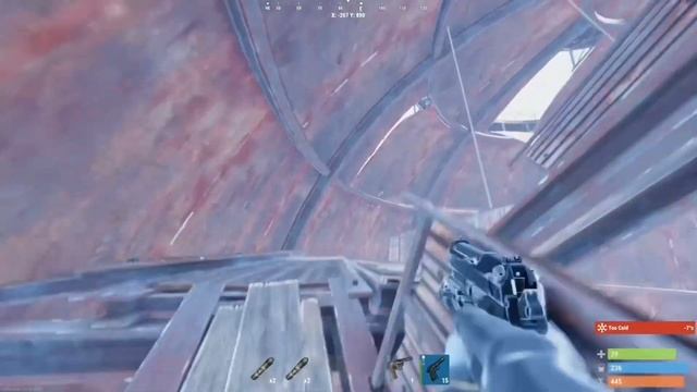Rust M92 Pistol and python In the Dome with the lower ground got to love ?? смотреть онлайн