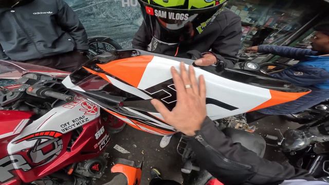 Ktm Rc390 FIRE BURNOUT😱 Best Modification Start😍 Preparation for Ladakh Ride смотреть онлайн