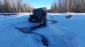 зилы морозов не боятся, зимник на Чумикан 2023 г.