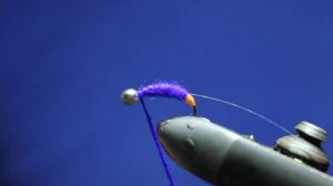 Мушка на Хариуса. Синька.Отлично работает на Енисее.