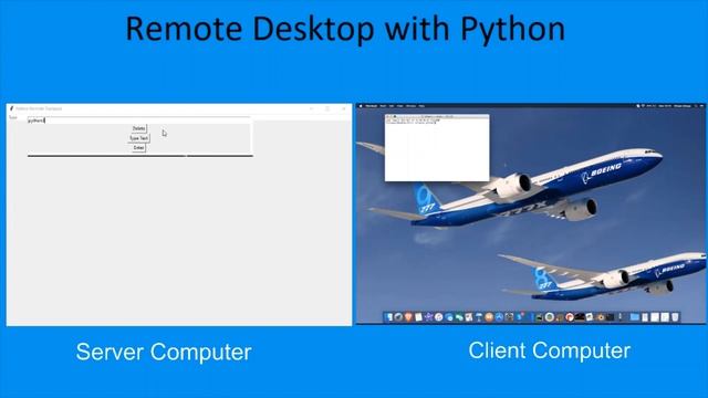 Remote Control Over a Computer with Python Sockets! смотреть онлайн