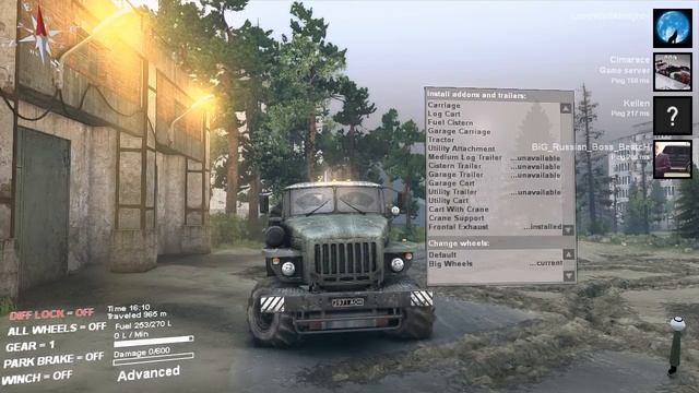 Spintires MP - The hill climb смотреть онлайн